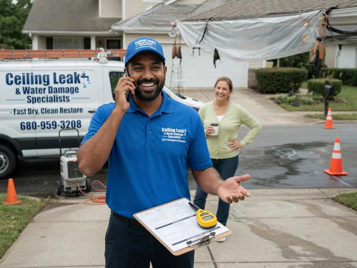 Ceiling Leak Cleanup New Liberty, KY FAQs